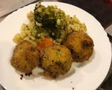 Isteni fokhagymás karfiolfasírt golyók recept fázis 5 fotója