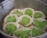 Foto langkah ke 14 dari resep Bakpao pandan isi coklat tanpa mixer.