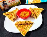 A picture of step 5 of Yam and aloo bhujia paratha.