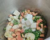 A picture of step 4 of Veg Pulao in Cooker.