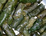 A picture of step 4 of Stuffed Grape Leaves.