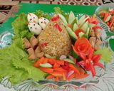 Foto langkah ke 4 dari resep Nasi goreng spesial ultah CP dan ultahku.