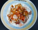 A picture of step 6 of Dahi Vada.
