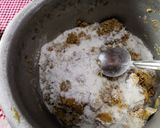A picture of step 3 of Moondhal Laddus.