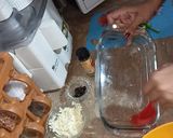 A picture of step 4 of Pizza pasta.