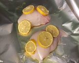 Une image de l'étape 4 de Pavés de lotte citron estragon câpres.