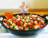 हेल्दी हाई प्रोटीन सलाद (Healthy High Protein Salad recipe in Hindi) रेसिपी चरण 4 फोटो