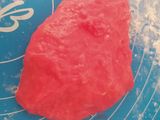 Mochi red velvet isi wafer caramel