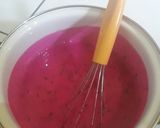 Foto langkah ke 5 dari resep Puding Susu Buah Naga.