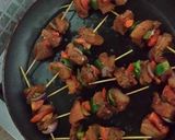 A picture of step 4 of Shashlik.