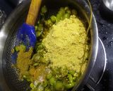A picture of step 4 of Ivy gourd sambhara.