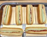 Foto langkah ke 4 dari resep Matchamisu Sandwich.