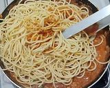 A picture of step 11 of Mix Sauce Spaghetti 📌.