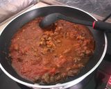 Foto del paso 2 de la receta: Corbatitas con salsa de carne al Merkén