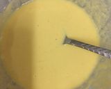 A picture of step 2 of Pazham pori (banana fritters).
