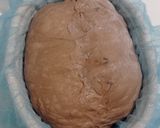 Foto langkah ke 14 dari resep Almond Double Chocolate Sourdough Bread (72%).