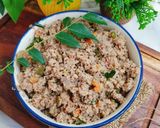 रागी रवा उपमा(finger millet upma recipe in Hindi) रेसिपी चरण 4 फोटो