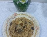 A picture of step 5 of Mutton pulav.