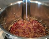 A picture of step 2 of Honeycomb Candy.