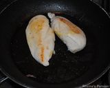 A picture of step 6 of Persian Eggplants Stew with Chicken.