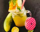 A picture of step 2 of Cucumber lemonade / Cucumber Mojito.