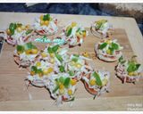A picture of step 2 of Pizza Bread Bite.