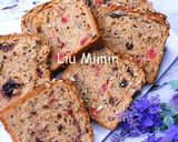 Foto langkah ke 12 dari resep Whole Cranberries Seed with Red Bean/ roti gandum berry kacang m.