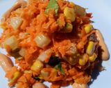 Foto del paso 1 de la receta: 🇧🇷Ensalada carioca 🇧🇷🥗by@Patricia Pinola Ensalada de Zanahoria, Apio y Choclo