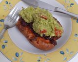 Foto del paso 8 de la receta: Patata dulce rellena veggie