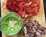 Foto del paso 1 de la receta: Repollo con panceta y chorizo (no chucrut)
