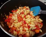 Foto del paso 10 de la receta Pastel de quinoa roja con verduras y manzana!!!
