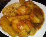 صورة لخطوة 3 من وصفة بطاطا حار وخفيف بدون لحم 🍜🌶️