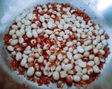 A picture of step 1 of Healthy tasty peanut powder Gujarati farali curry(Kadhi) with Sama rice.