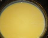 A picture of step 1 of Mango bread pudding 🥭.
