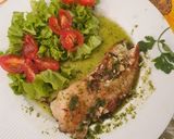 Foto del paso 4 de la receta: Chernia con salsa de cilantro