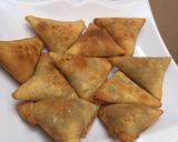 A picture of step 12 of Pastry samosas.
