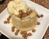 A picture of step 10 of Bananas Foster mug cake.