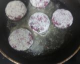 A picture of step 4 of Purple sweet potato cutlets.