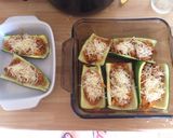 Foto del paso 6 de la receta: Calabacines rellenos vegetarianos