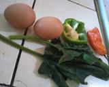 Foto del paso 1 de la receta: Tortilla verde