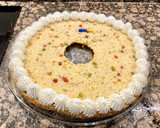 Foto del paso 11 de la receta: Roscón de reyes relleno con frutas confitadas y nata “sin gluten “