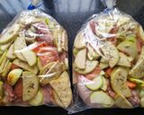 Foto del paso 4 de la receta: Traseros de pollo al horno con verduritas