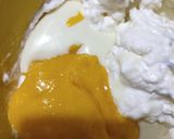 A picture of step 1 of Mango cream.