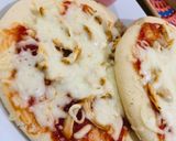 A picture of step 8 of Quick mini pocket chicken karahi pizza Ramadan special.