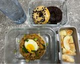 Foto langkah ke 6 dari resep Nasi Tim Ayam.