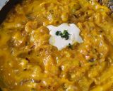 Foto del paso 9 de la receta: Calabacines🥒en salsa🥛cremosa🎃de vegetales🥕🥙🥘