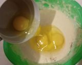 A picture of step 2 of Vanilla pancakes.