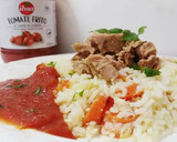 Foto del paso 7 de la receta: Arroz blanco con zanahoria y atún en thermomix