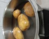A picture of step 2 of Healthy tasty delicious left over rajma tikki.