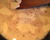 A picture of step 6 of Eggy Pasta.